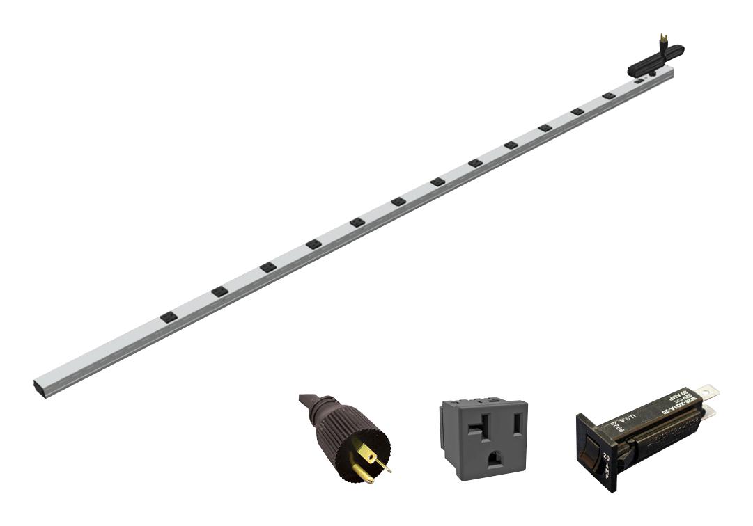 Buy Hammond Manufacturing 1589H77G1JV Power Distribution Strip Online
