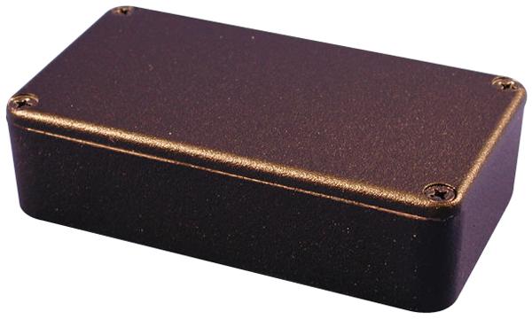 Hammond Series 1590 Watertight Aluminum Enclosure: 1590WR1BK