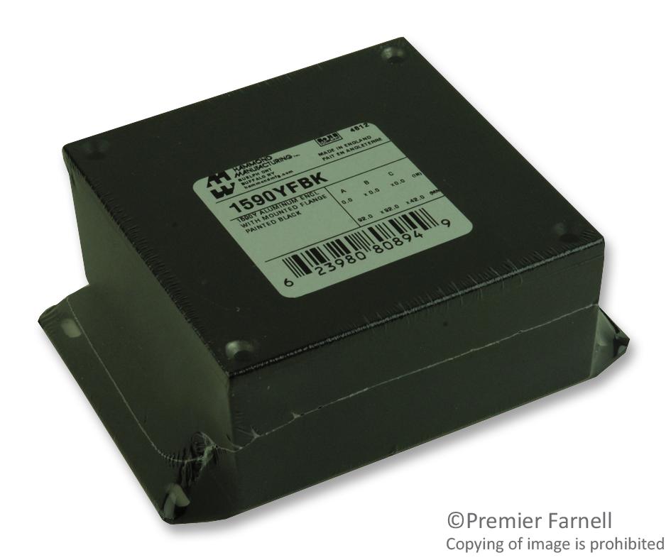 Hammond 1590YFBK – Reliable Electronic Enclosure for Industrial Applications
