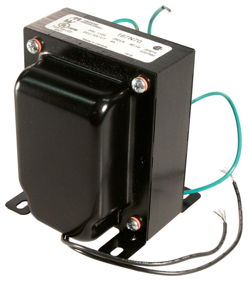 Hammond 167N70 – Reliable Power Transformer for Industrial Applications
