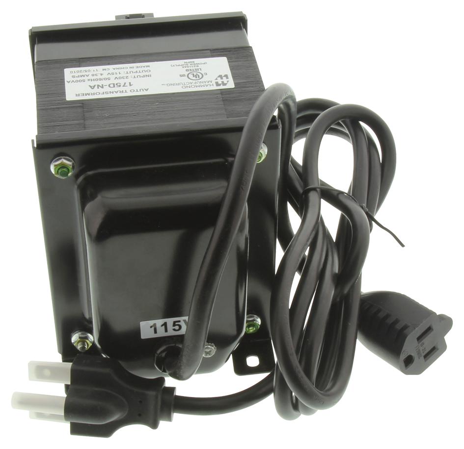 Hammond 175DNA U–2013 Reliable Voltage Converter for Industrial Applications