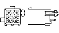 TE Connectivity Series Mini Universal Header: 17940650