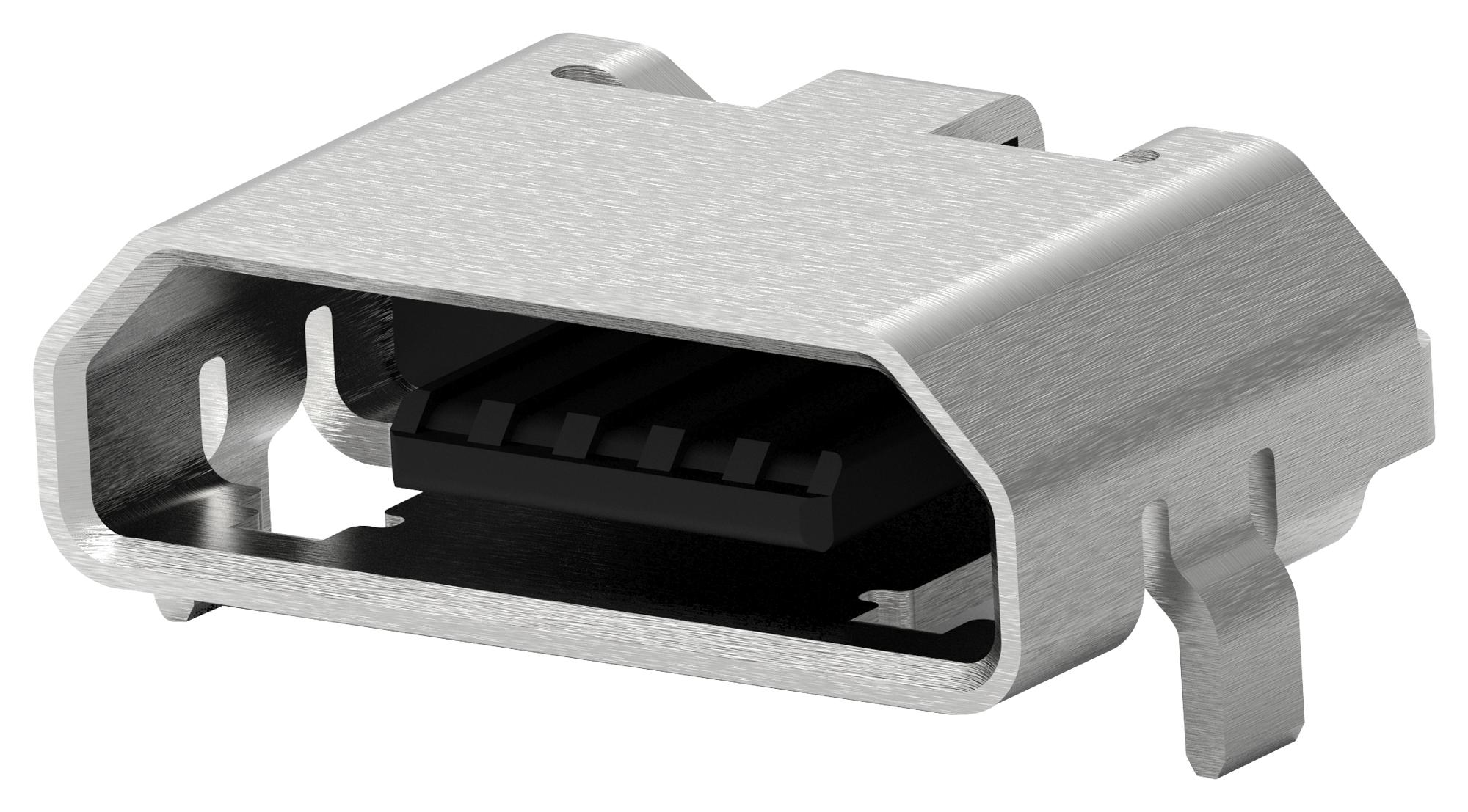 TE Series USB B 2.0 Micro Receptacle: 19327881