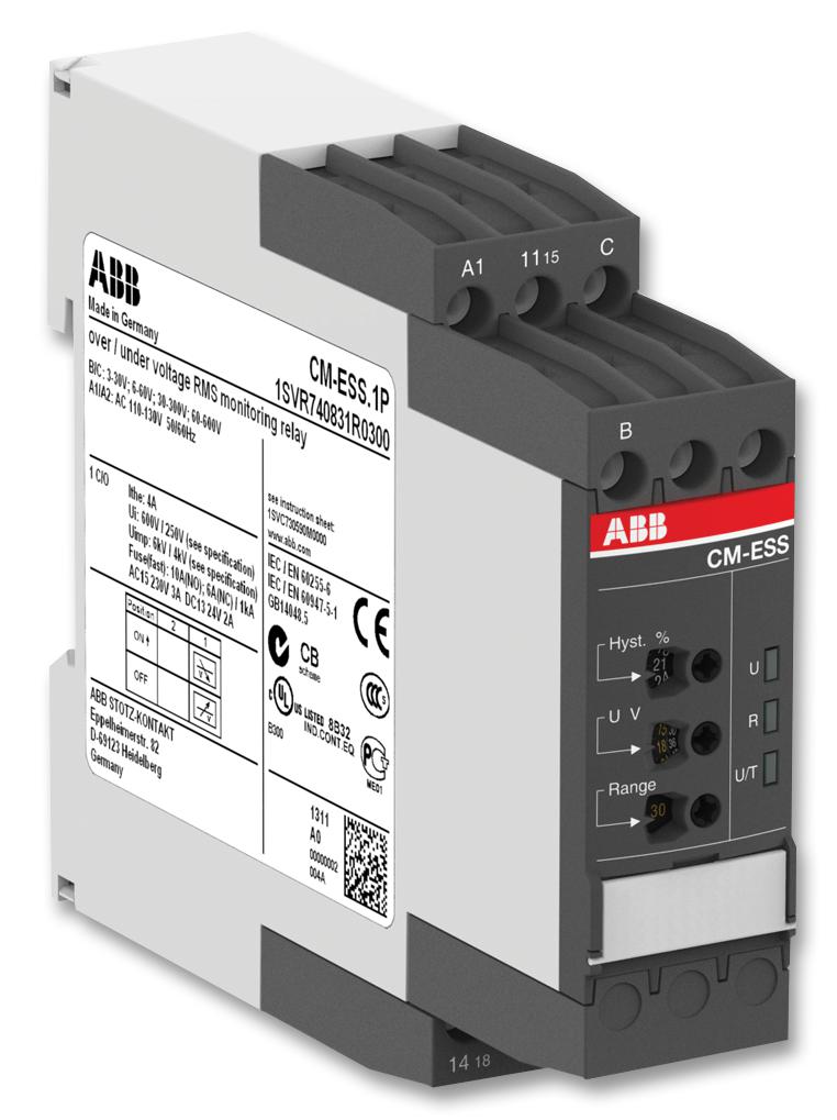 1SVR730830R0300 ABB Voltage Monitoring Relay | myMectronic