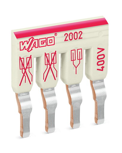 2002-474 WAGO Staggered Jumper Insulated | myMectronic