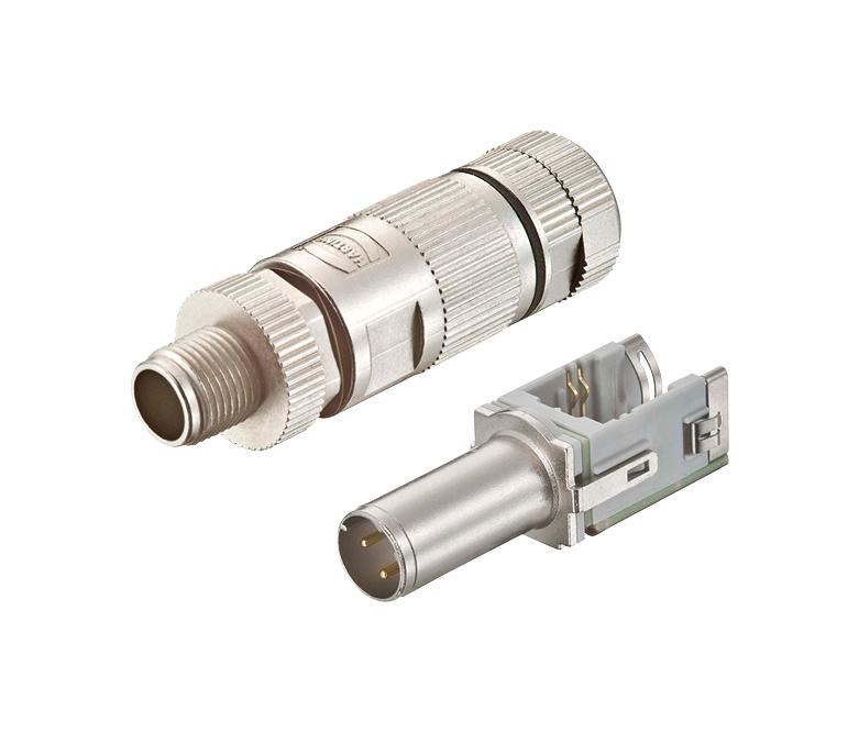 Buy HARTING M12 D-coded Connector Part Number 20820050001 Online