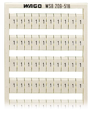 209-518 WAGO Horizontal Marking System | myMectronic