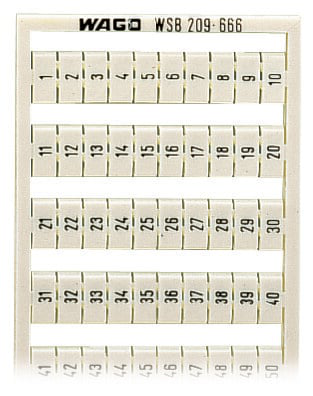 Buy WAGO WSB Quick Marking System Part Number 209666 Online