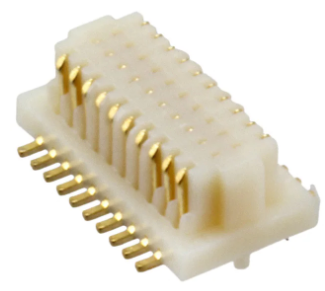 JST Series JMC 0.5mm Pitch Surface Mount Receptacle: 20RJMCSGBTFS