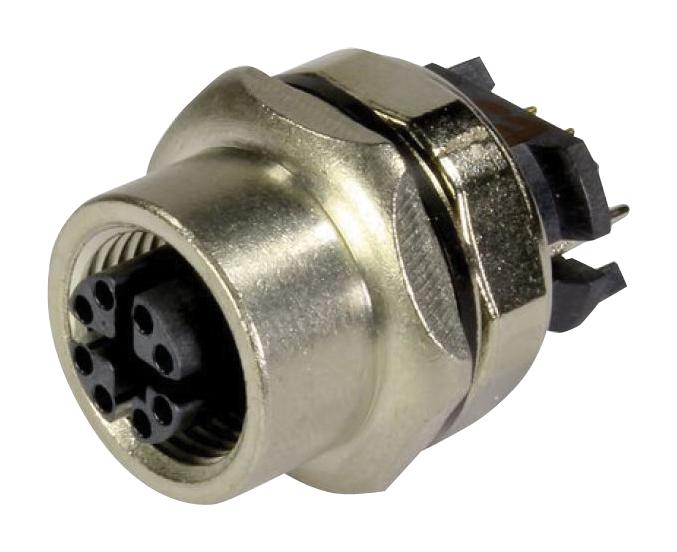 21 03 381 2802 HARTING M12 CAT6a Receptacle Straight | myMectronic