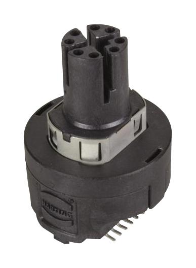 21 03 381 2824 HARTING M12 Straight PoE Connector | myMectronic