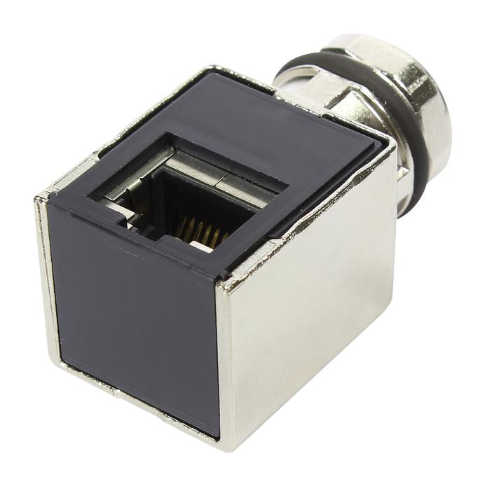 21033814401 HARTING M12 Panel Feed Through Adaptor | myMectronic