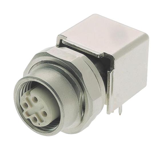 21 03 381 4410 HARTING M12 Panel Feed Through Connector | myMectronic