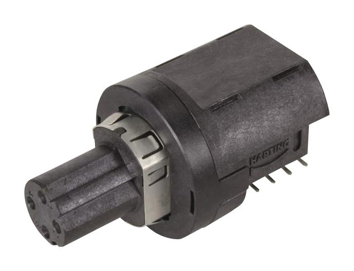 21 03 381 4422 HARTING M12 D-Coded Angled PoE | myMectronic