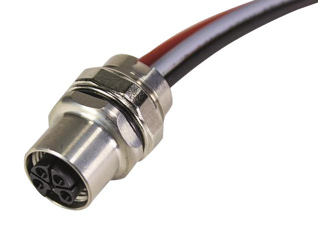 HARTING Series PFT Female Front L-coded Connector: 21035992506