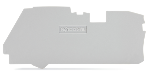 2116-1291 WAGO End and Intermediate Plate | myMectronic
