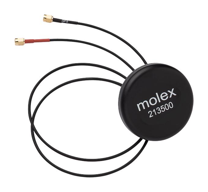 Molex 2135000500 – Reliable External LTE GPS Antenna for Industrial Applications