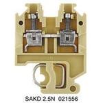0215560000 WEIDMULLER SAKD 2.5N Feed-Through Terminal | myMectronic