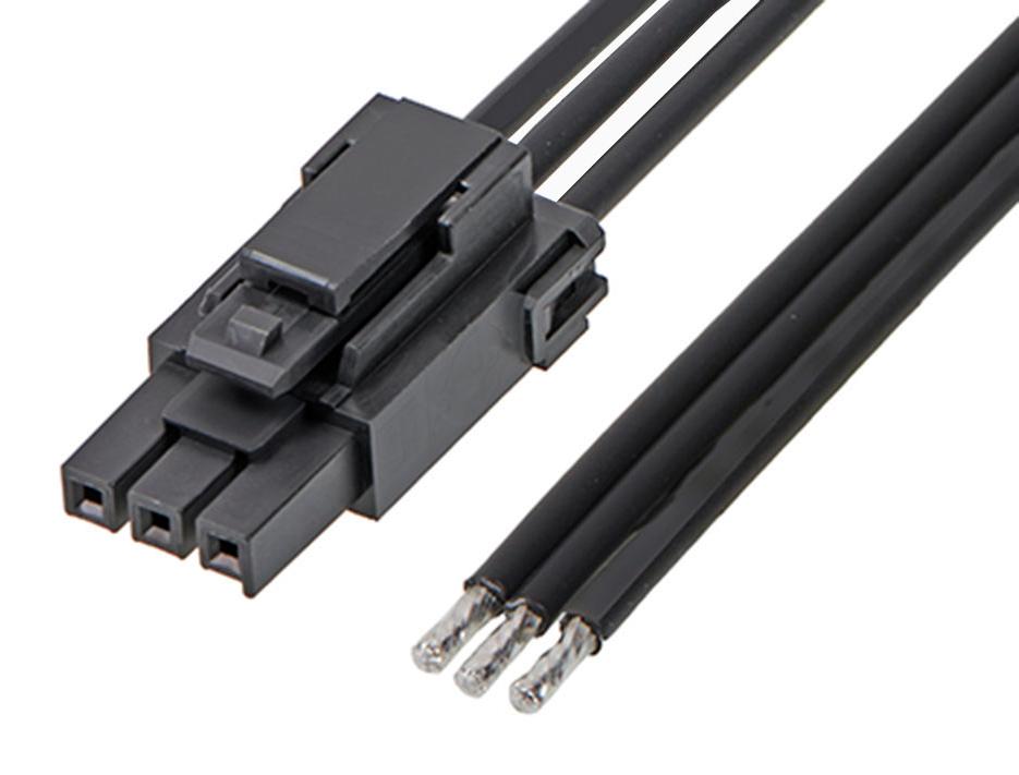 Molex Series 217466 Ultra-Fit Female-to-Pigtail Power Cable Assembly: 2174661031
