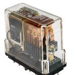 Struthers Dunn Series 219 4PDT Industrial Relay: 219XDXPLM115125VDC