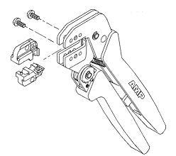 TE Series Crimping Die Assembly: 2201891