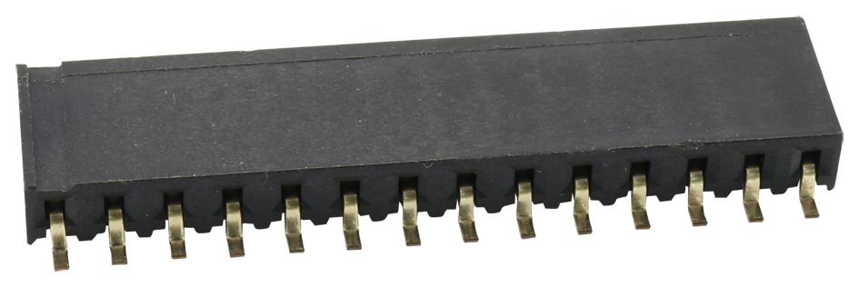 Buy Multicomp PCB Socket 2.54mm Horizontal Entry Part Number 2212BR14GSMTR Online