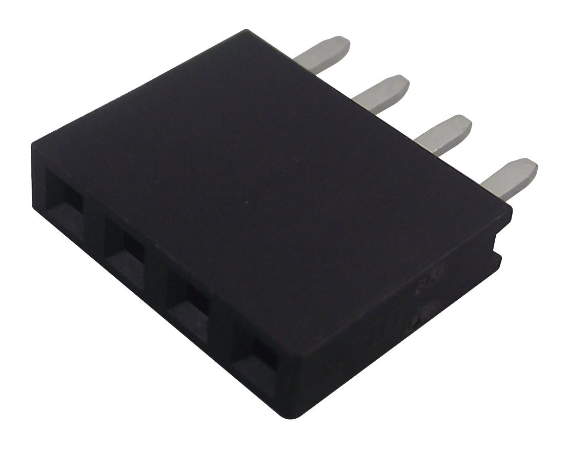 Multicomp Series PCB Socket: 2.54mm Pitch 4-Way Connectors: 2212S04SG85