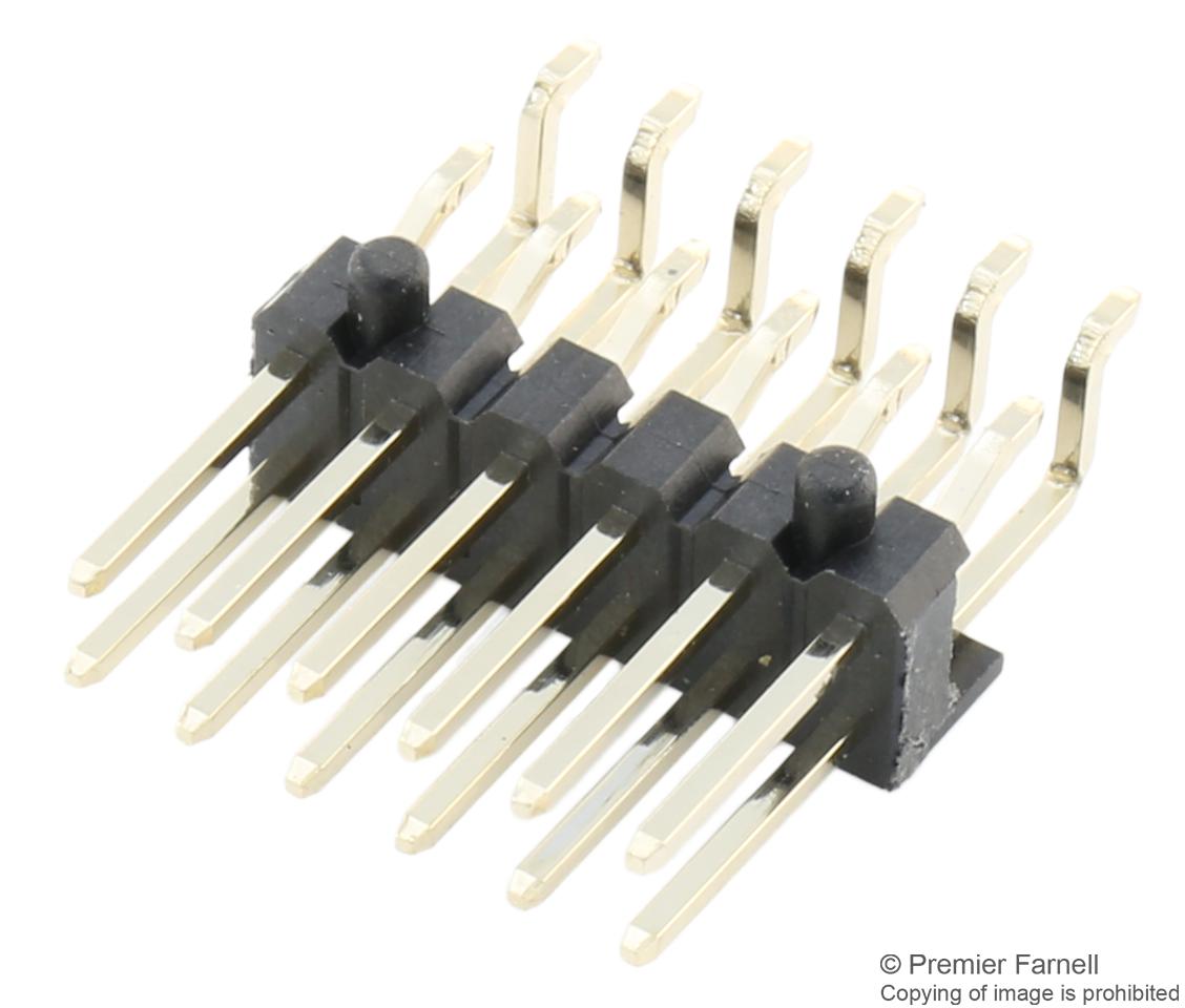 2213R-12G-SM-7576APR MULTICOMP PRO Right Angle Pin Header | myMectronic