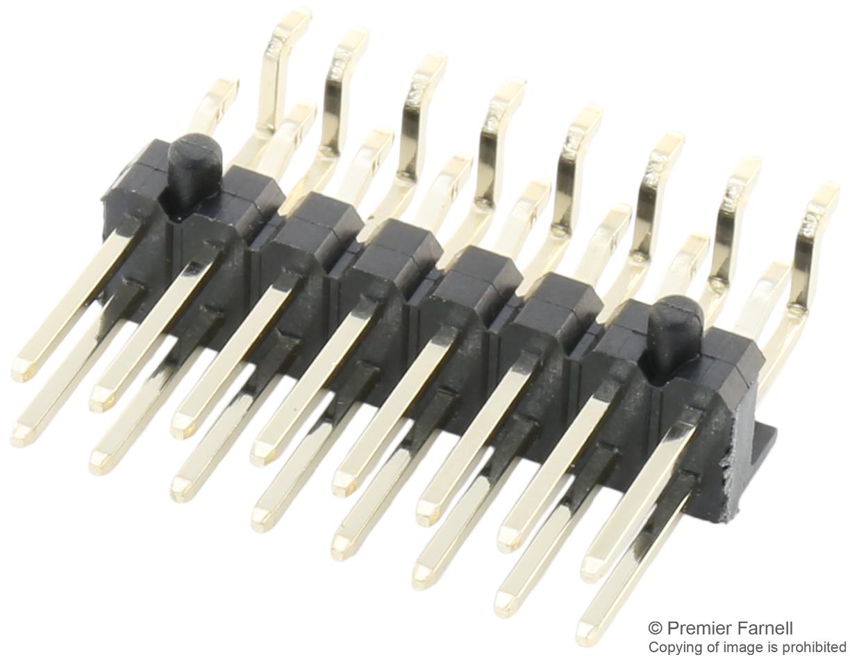 2213R-16G-SM-7576APR MULTICOMP PRO Right Angle Pin Header | myMectronic