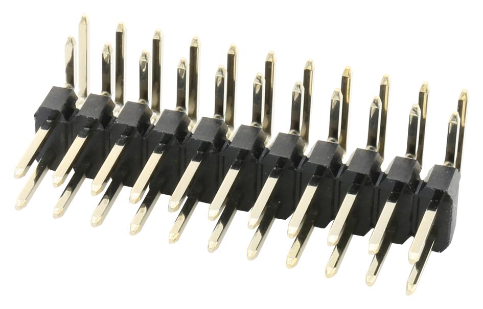 2213R-22G MULTICOMP PRO 2.54mm Pin Header Right Angle | myMectronic