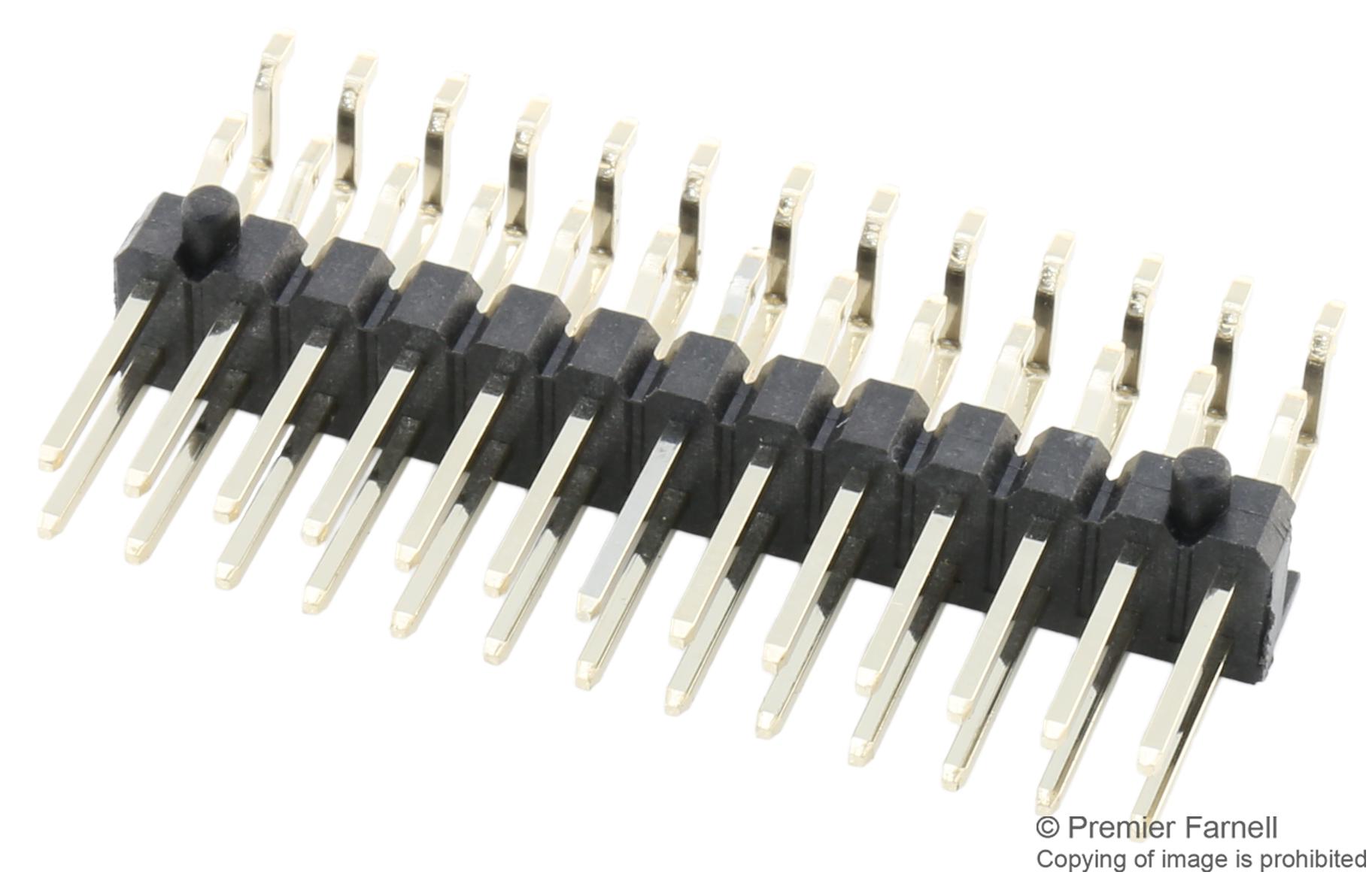 2213R-26G-SM-7576APR MULTICOMP PRO Right Angle Pin Header | myMectronic