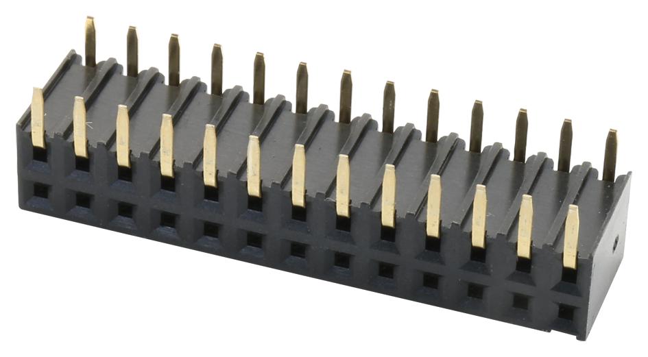 Multicomp Series PCB Socket: 2.54mm Horizontal Entry 30POS