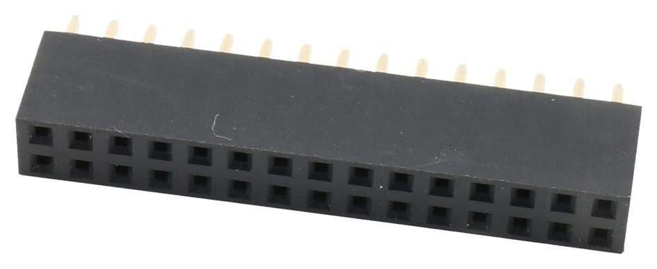 Multicomp Series 30-Pin PCB Socket: 2214S-30SG-85