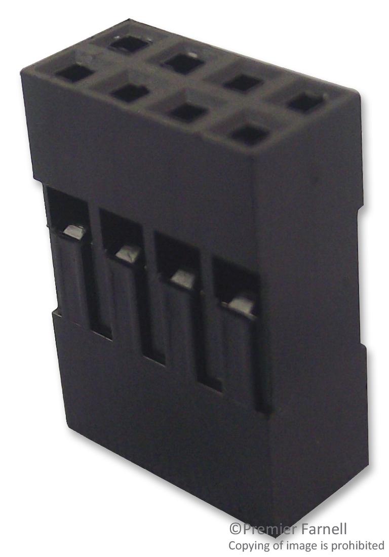 2226B-08 MULTICOMP PRO 8 Way Mini Latch Housing | myMectronic