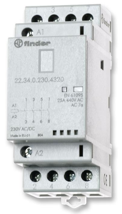 Finder Series 22 Power Contactor: 223400244720