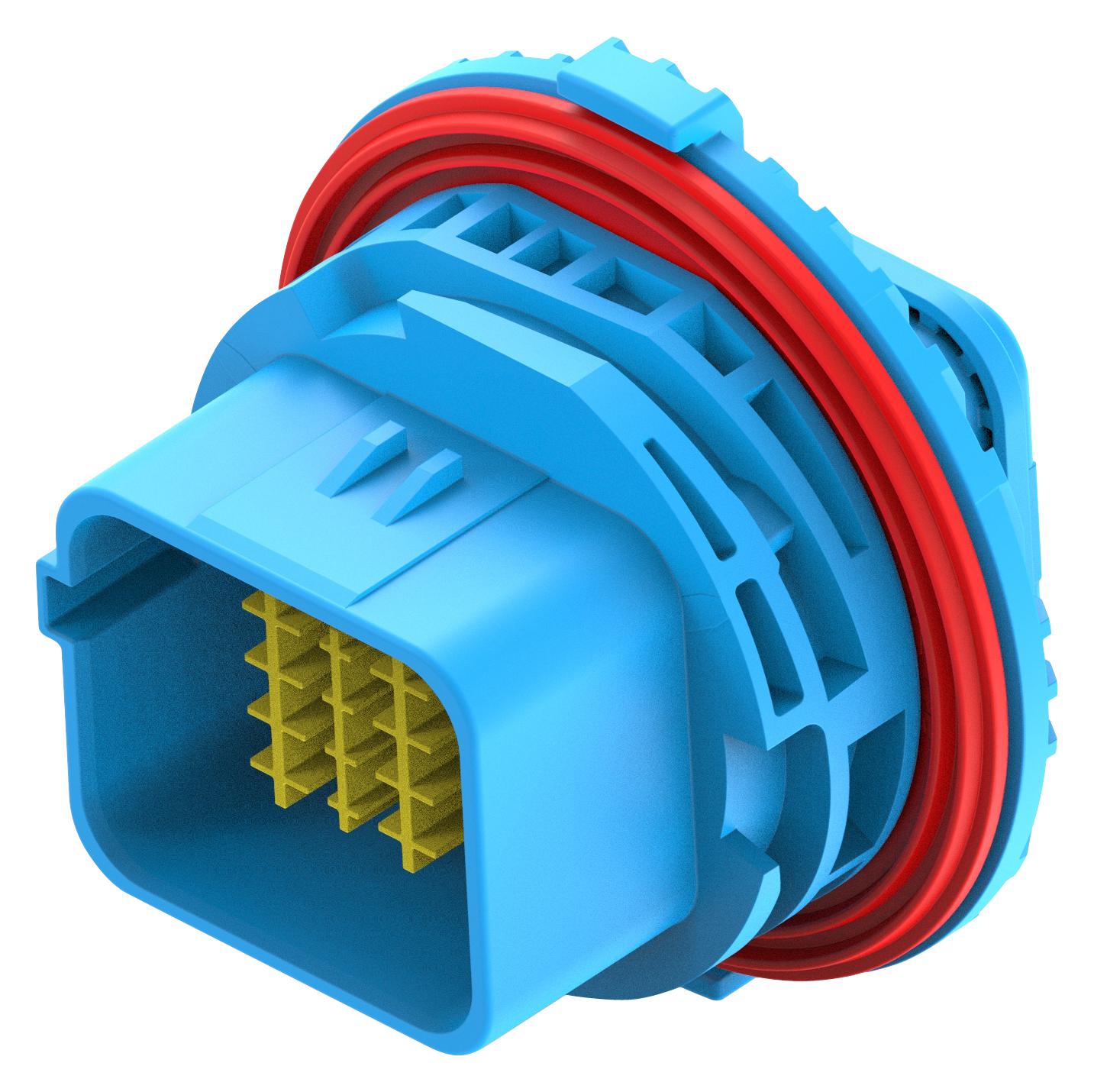 TE Connectivity Series High-Density 20 Position Hybrid Connector: 223508914