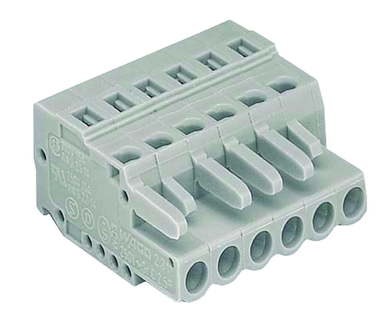231-104/026-000 WAGO 4 Pole Female Plug Connector | myMectronic
