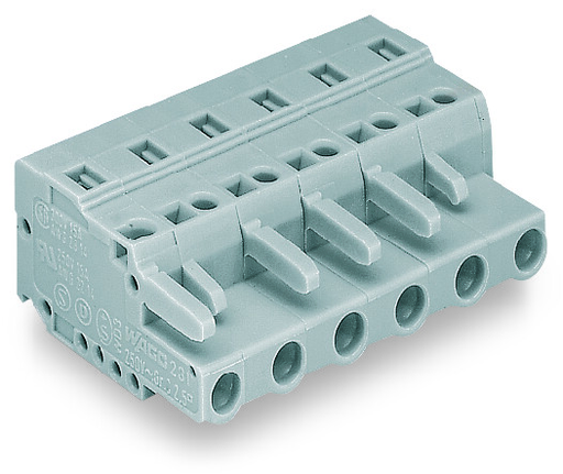 231-204/026-000 WAGO 4 Pole Female Plug Connector | myMectronic
