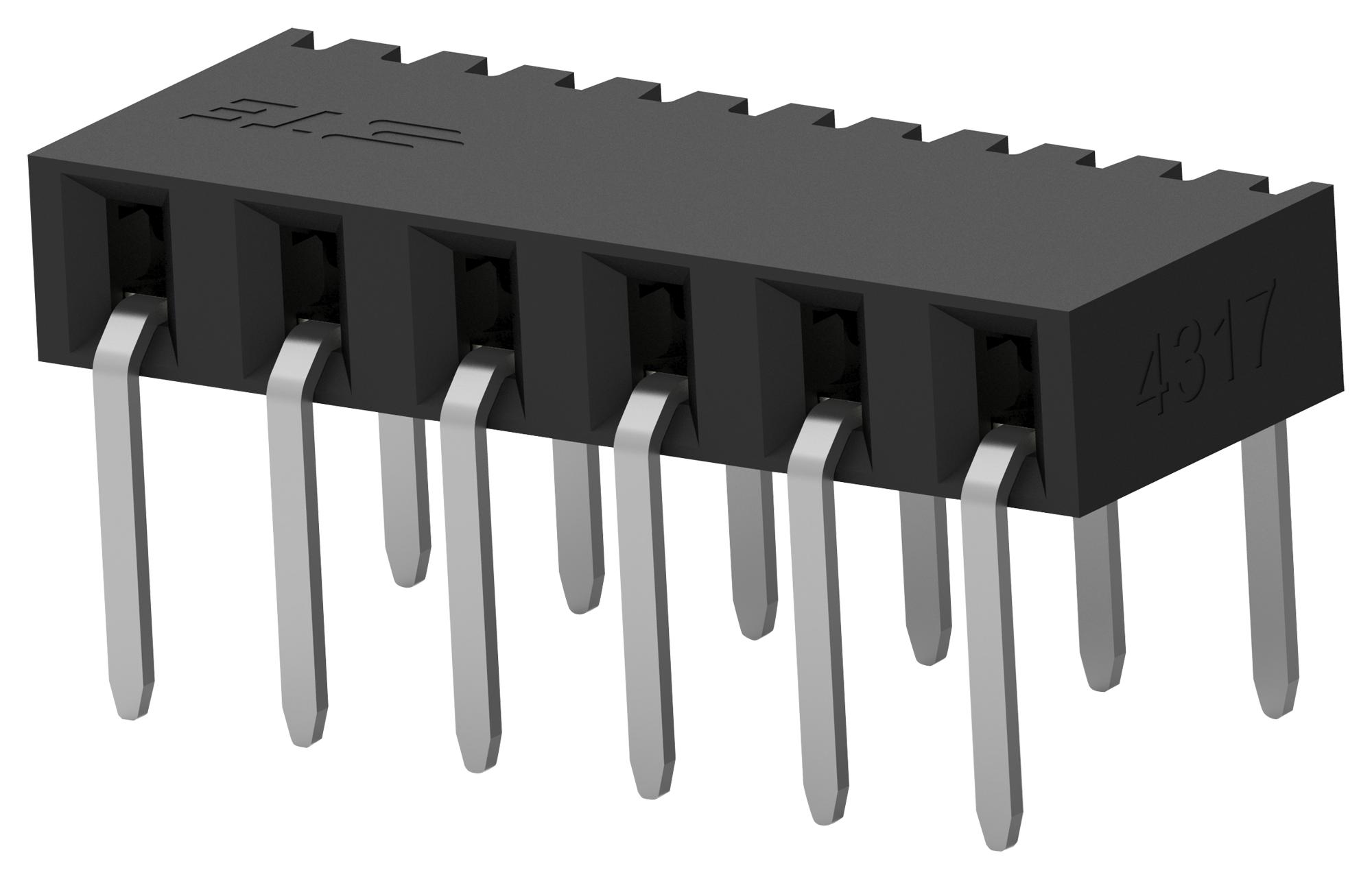 TE Connectivity Series AMPMODU 2mm Receptacle: 23149366