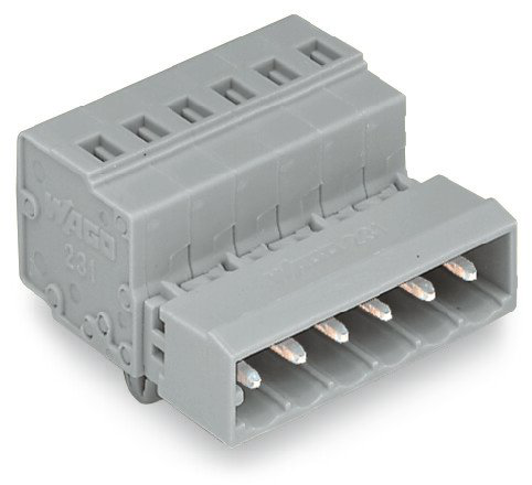 231-604/018-000 WAGO 4-pole Male Connector | myMectronic