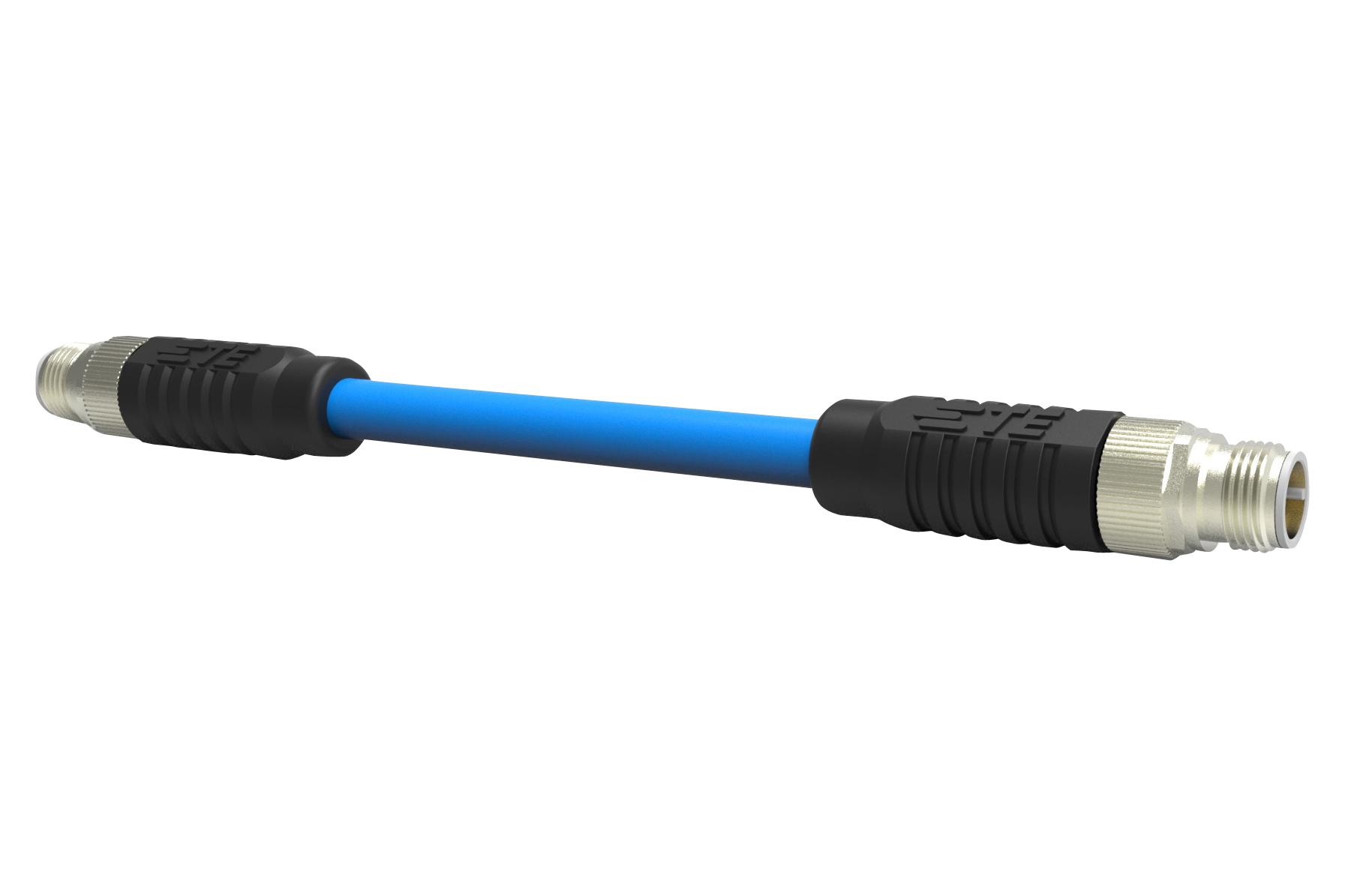 TE Connectivity Series M12 Cable Assemblies: 23224213