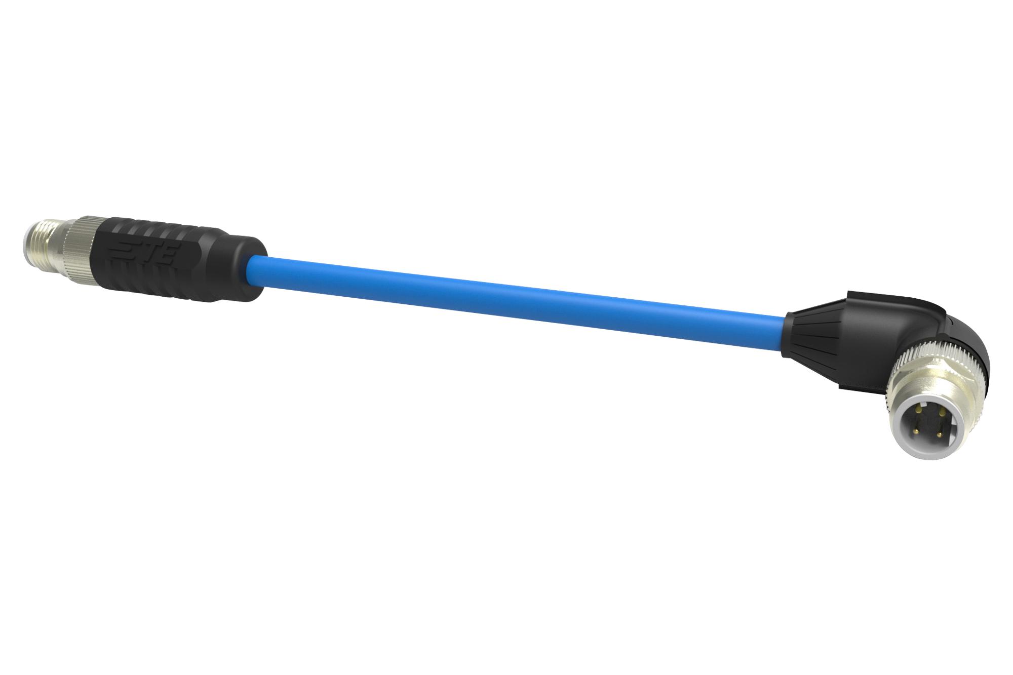 TE Connectivity 23224221 – Reliable High-Speed M12 Cable Assemblies for Industrial Applications