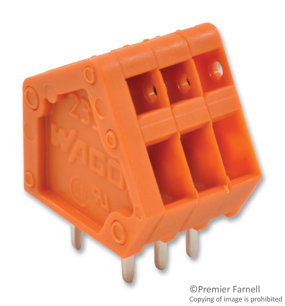 233-403 WAGO 3-Pole PCB Terminal Strip | myMectronic