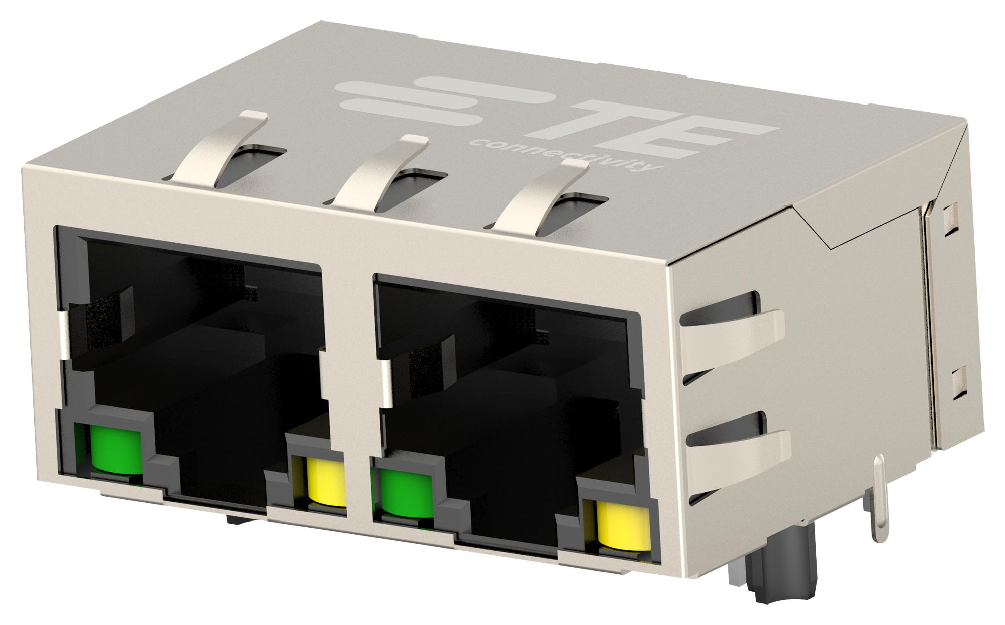 TE Connectivity 23379944 – Reliable Industrial Ethernet Jacks with Integrated Magnetics and PoE