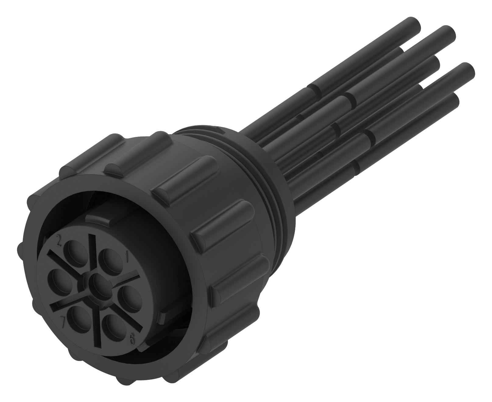2387101-1 TE CONNECTIVITY Circular Plastic Connector Cable | myMectronic