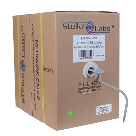 24-10505 STELLAR LABS Solid Core LAN Cable | myMectronic