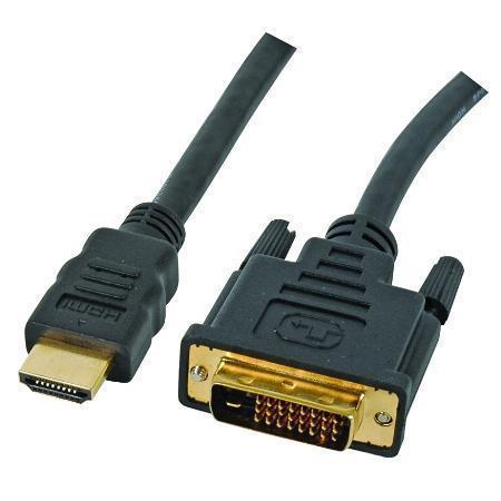 multicomp Series Dual Link HDMI to DVI-D Cable: 2411054