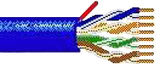 Belden Series 2412 Ethernet Cable: 1000 ft Nonbonded CAT6 Cable with 23 AWG Conductors
