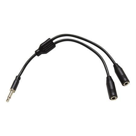 Buy Multicomp Pro 3.5mm Mono Plug-to-Two 3.5mm Mono Jacks Y-Cable Assembly Part Number 24-13486 Online