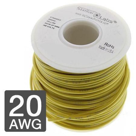 24-15394 MULTICOMP PRO Hook Up Wire Yellow | myMectronic
